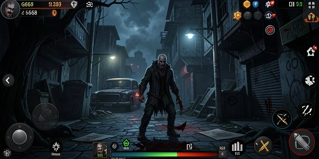 Tampilan gameplay G668 yang mencekam dan menegangkan.