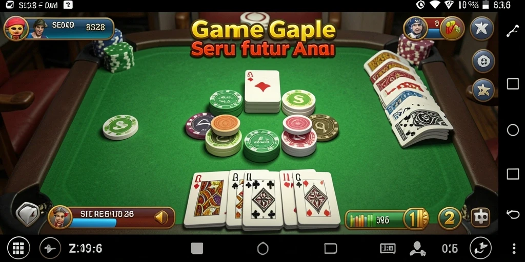 Tampilan gameplay seru Gaple di SE328.